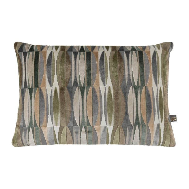 Scatter Box Odessa Cushion 40cm x 60cm Green 1