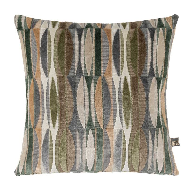 Scatter Box Odessa Cushion 43cm x 43cm Green 1