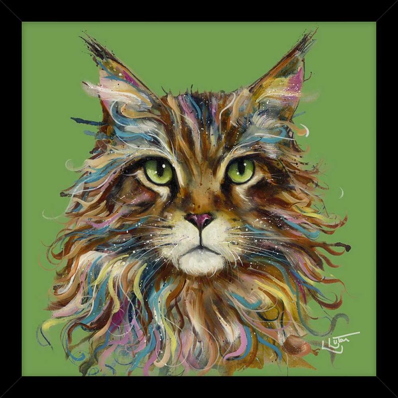 Artko Mable Small 43.5cm x 43.5cm Picture By Louise Luton Black Frame 