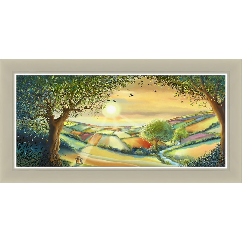 Artko You are My Sunshine 113cm x 58cm Picture By Catherine J Stephenson Beige Frame 