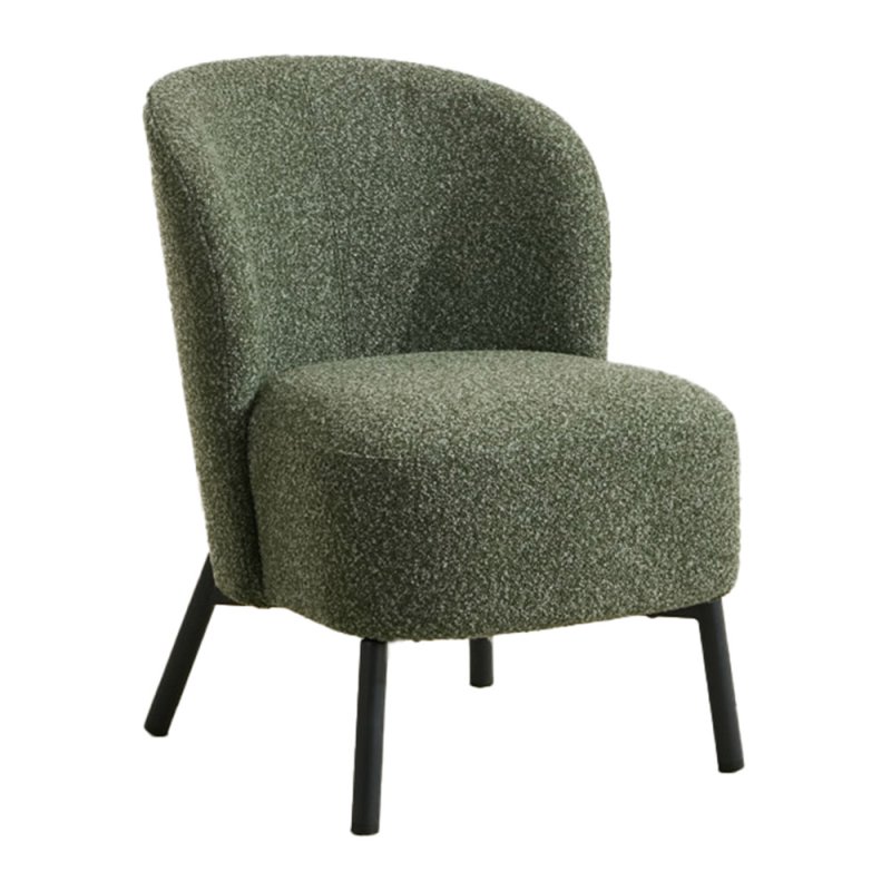 Croix Ocassional Chair Fabric Green 1
