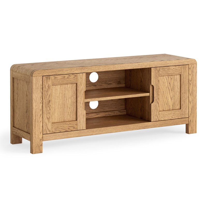 Billie 2 Door Small TV/Entertainment Unit Oak