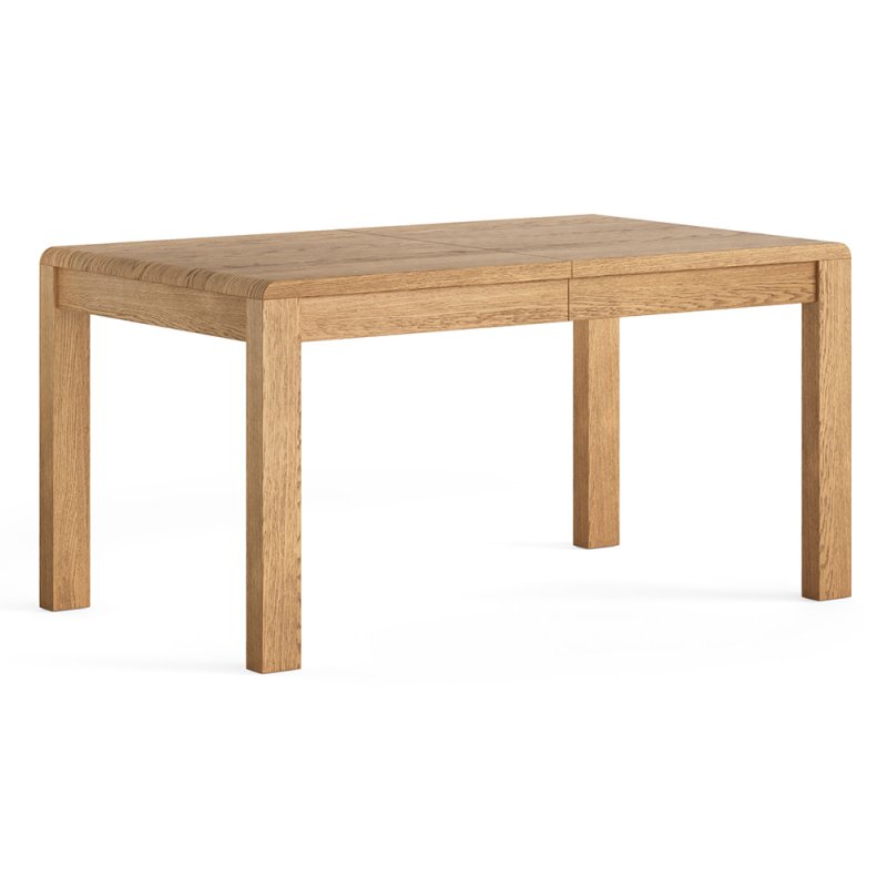 Billie 6-8 Person Extending Dining Table Oak Closed