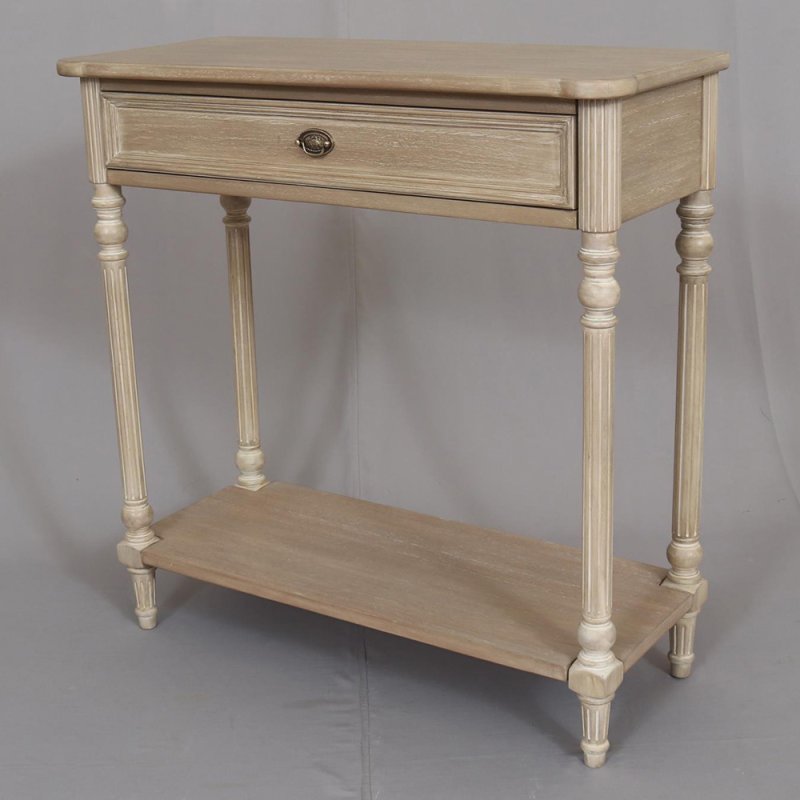 Heritage Willow 1 Drawer Console Table Natural