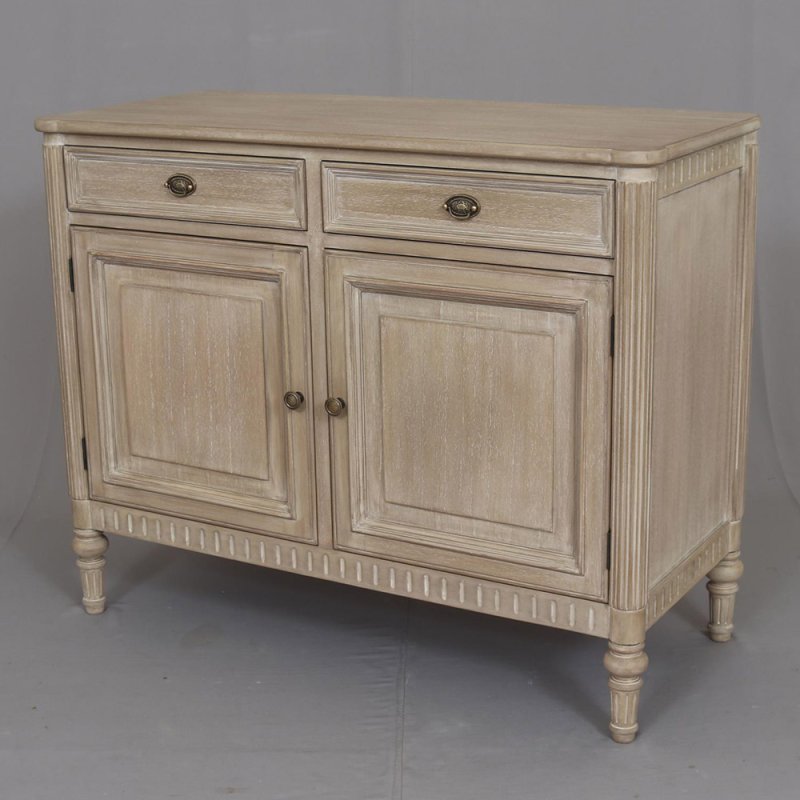Heritage Willow 2 Door + 2 Drawer Sideboard Natural