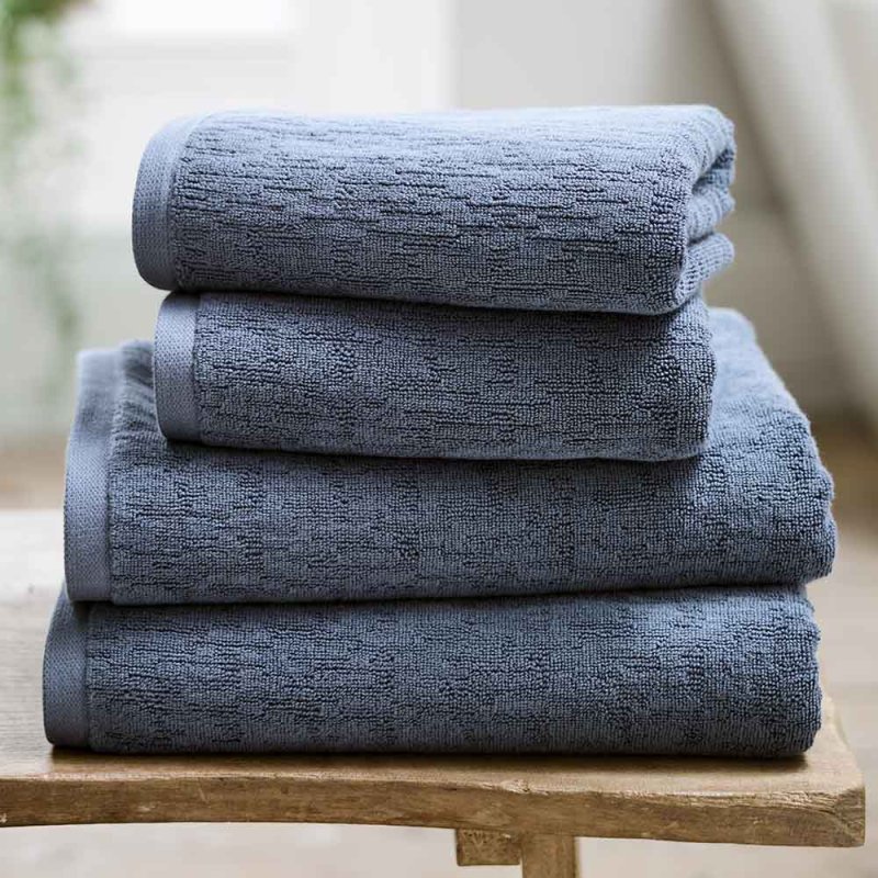 Deyongs Linwood Hand Towel Denim Lifestyle