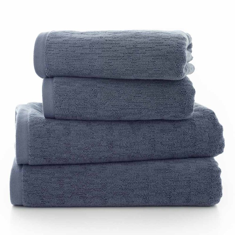 The Lyndon Company Linwood Hand Towel Denim