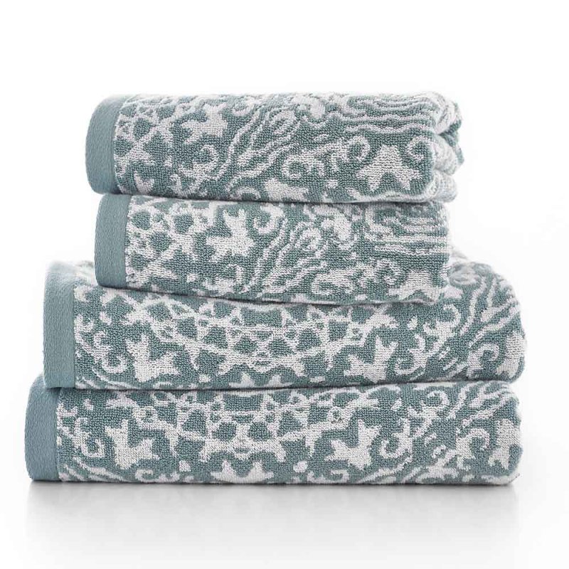 Deyongs Lacy Connection Hand Towel Blue