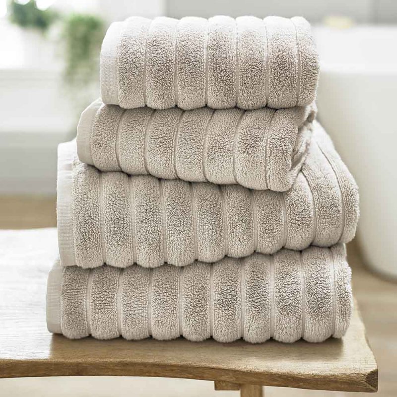 The Lyndon Company Ribbleton Bath Sheet Stone Lifestyle