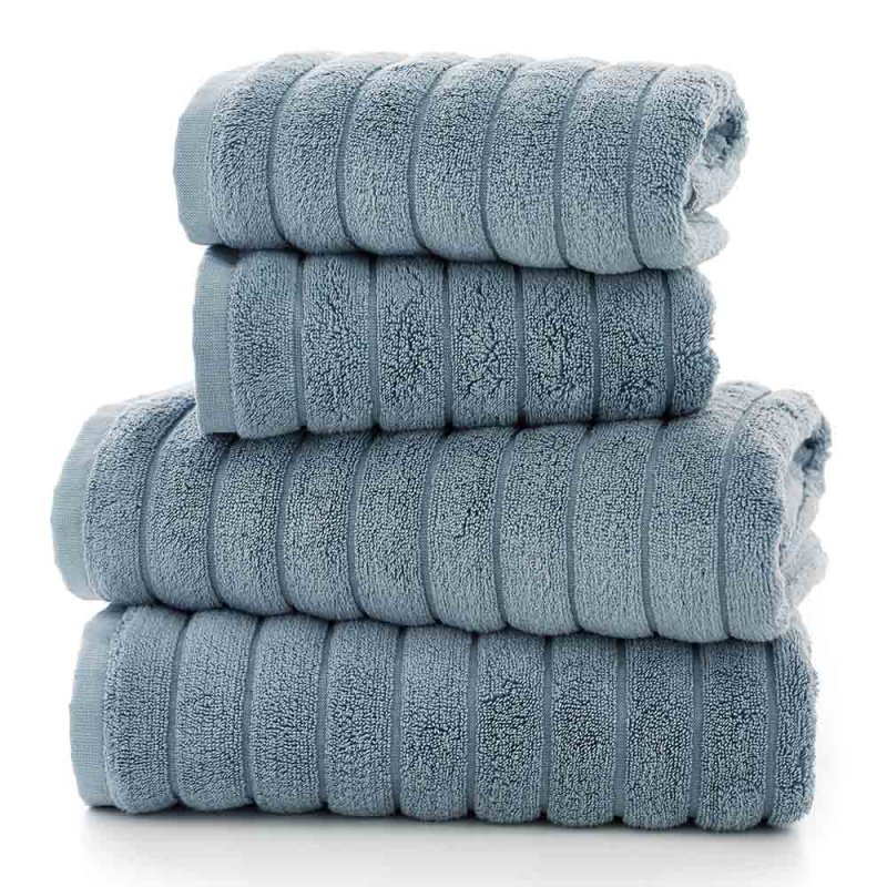 The Lyndon Company Ribbleton Bath Towel Blue