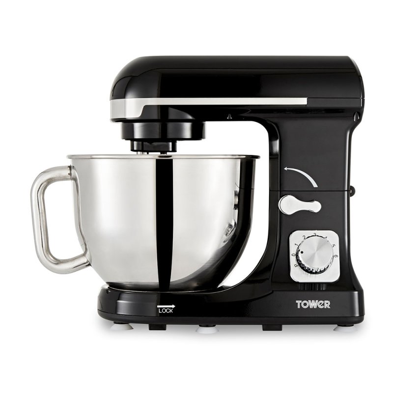Tower Stand Mixer With Stainless Steel Bowl