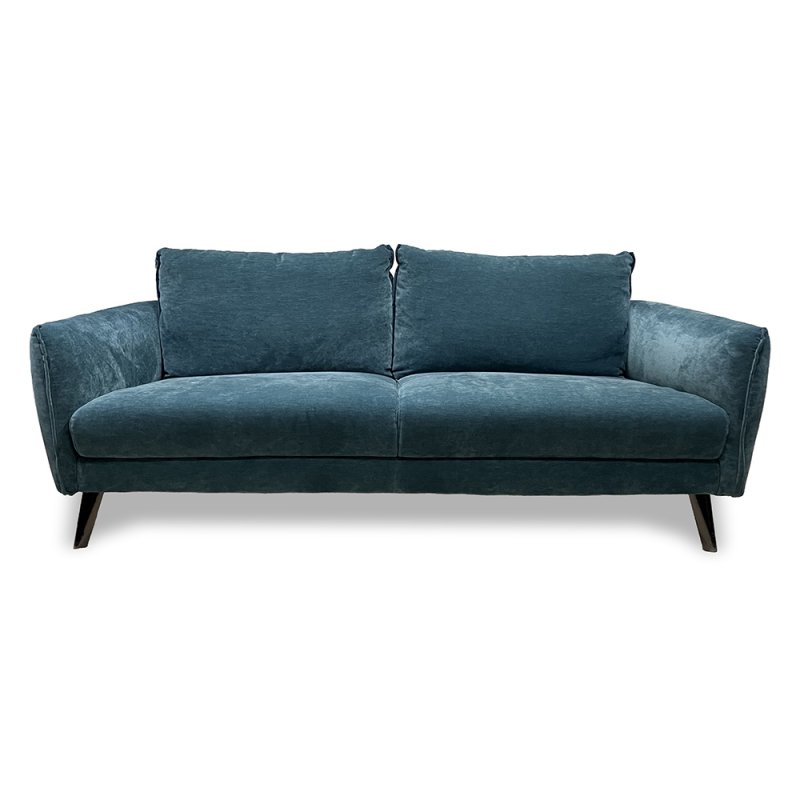 Fabbrica Basel 3 Seater Sofa Fabric Can 340 Peacock Teal