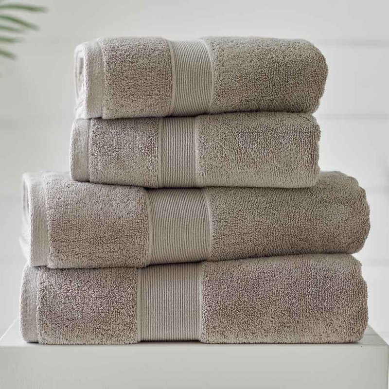 The Lyndon Company New Boston Bath Sheet Stone Lifestyle