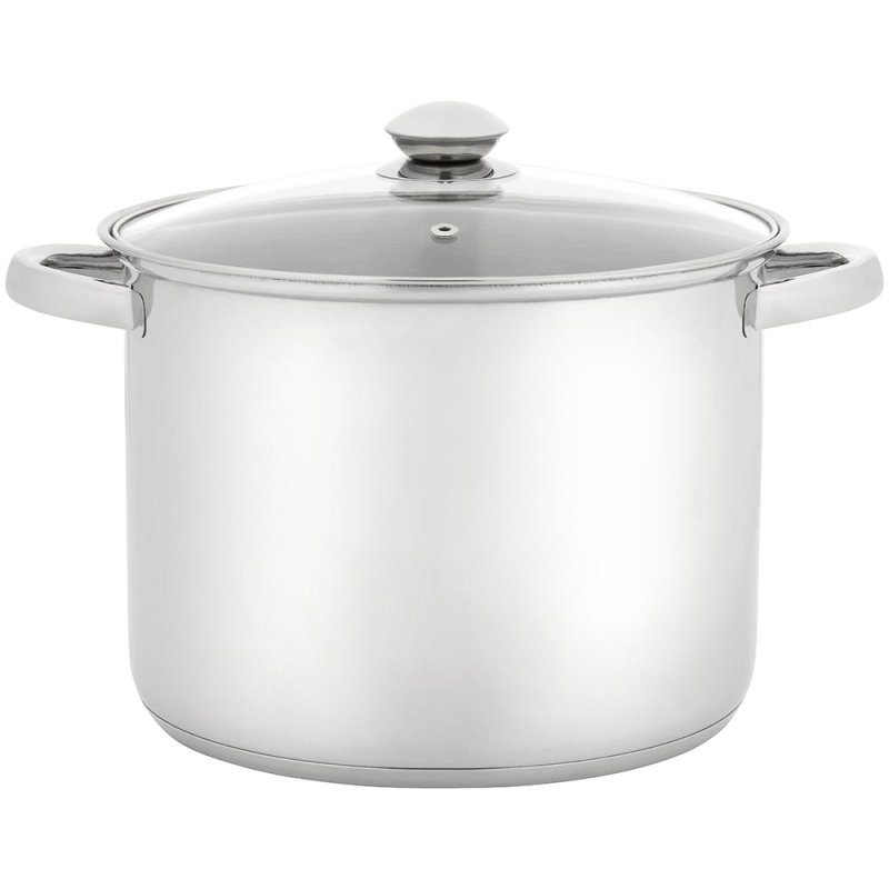 Judge Essentials Stockpot With Glass Lid 24cm/8.5L