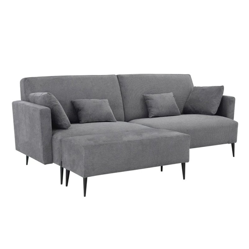 Fama Moonap Monroe Deep 3 Seater Sofa With Medium Footstool Limited Fabrics