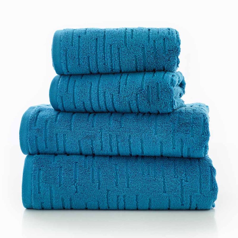 The Lyndon Company Wentworth Bath Towel Blue