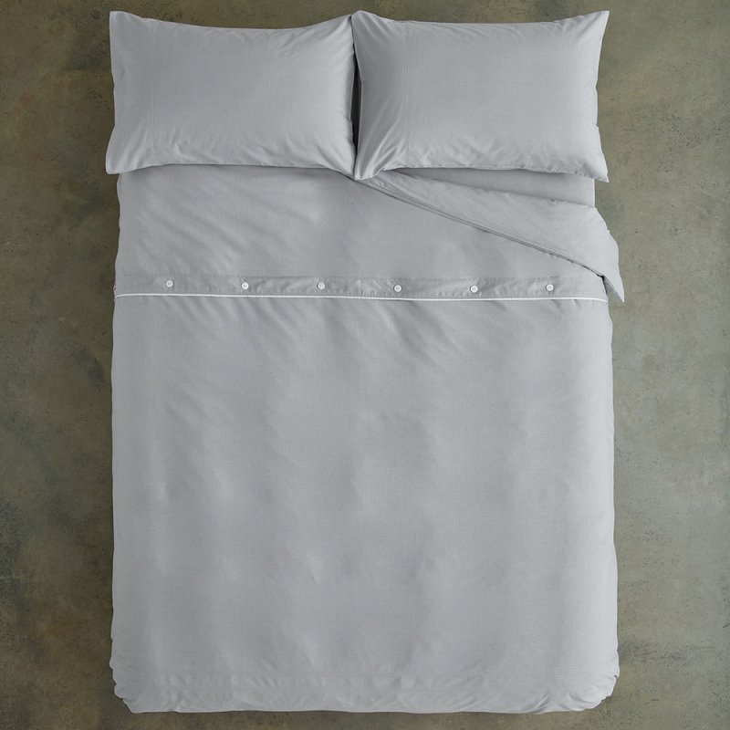 Deyongs Southwick Single Duvet Cover Set Grey No Background