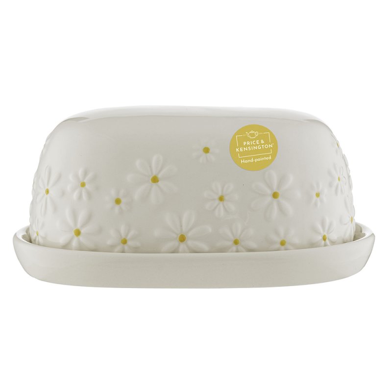 PRICE & KENSINGTON Daisy Butter Dish