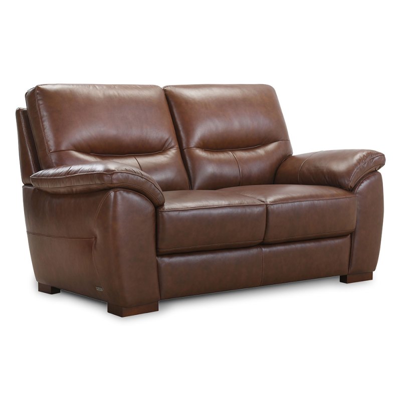 Novara 2 Seater Sofa Leather Category 13(S) Winchester Brown