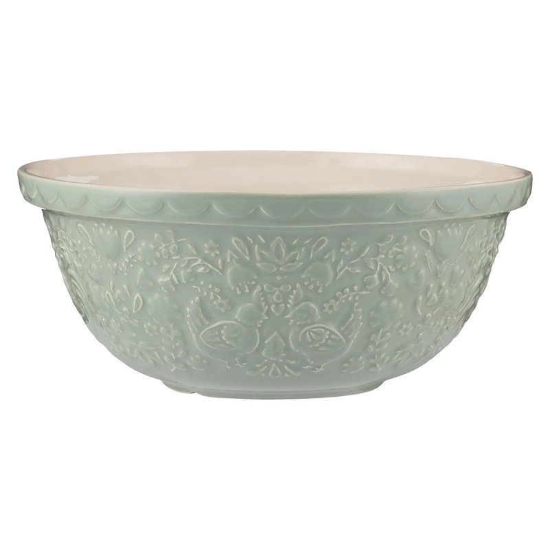 Mason Cash Home To Roost Mixing Bowl 29cm Green