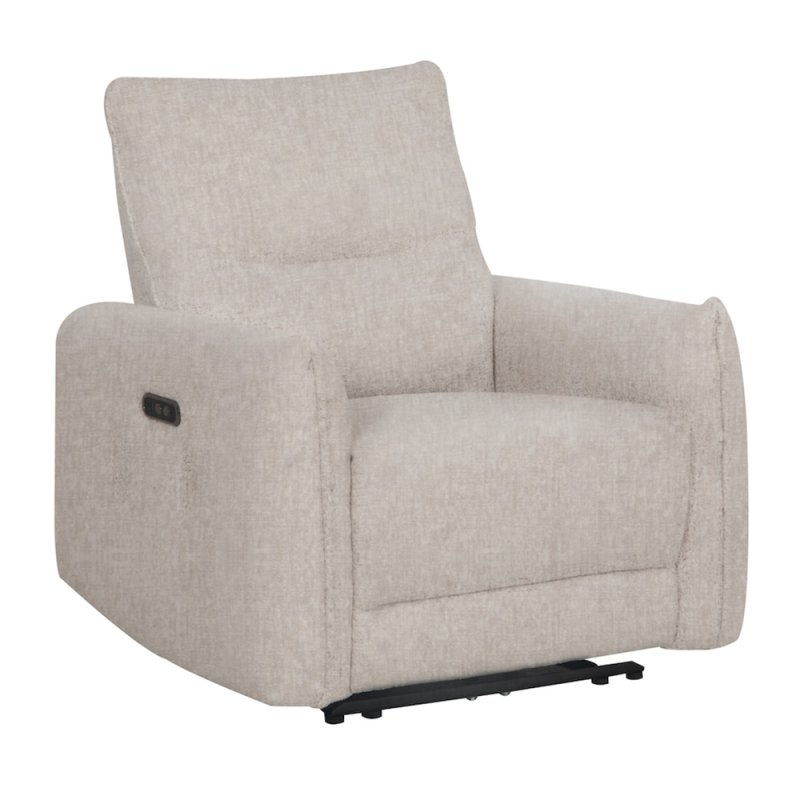Kasia Electric Reclining Zero Gravity Armchair Fabric Taupe