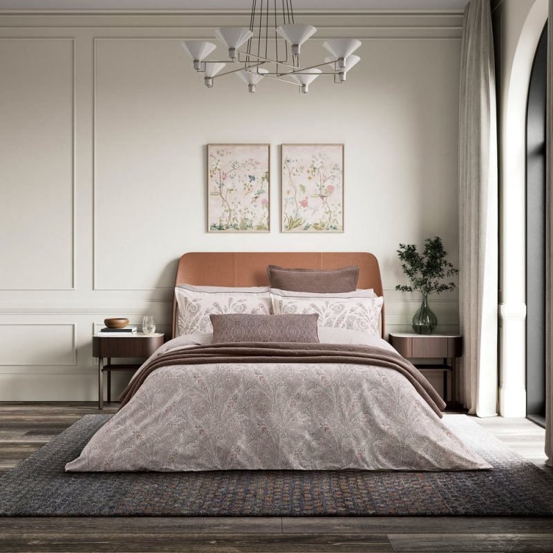 Bedeck of Belfast Umma Reversible Single Duvet Cover Set Pink