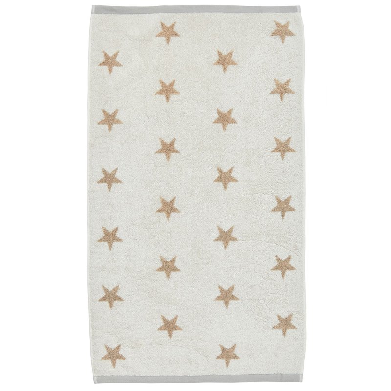 Helena Springfield Star Hand Towel Linen & Grey