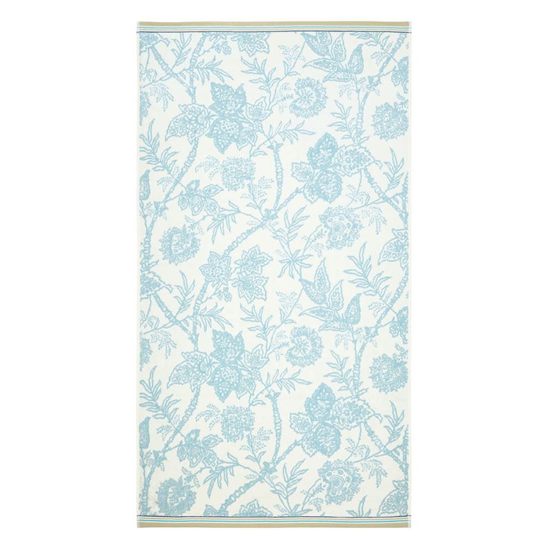 Bedeck of Belfast Reya/Emira Hand Towel Soft Teal & Green