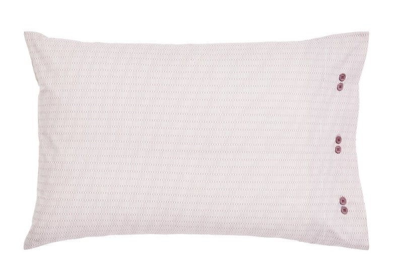Bedeck of Belfast Umma Standard Pillowcase Pair Pink