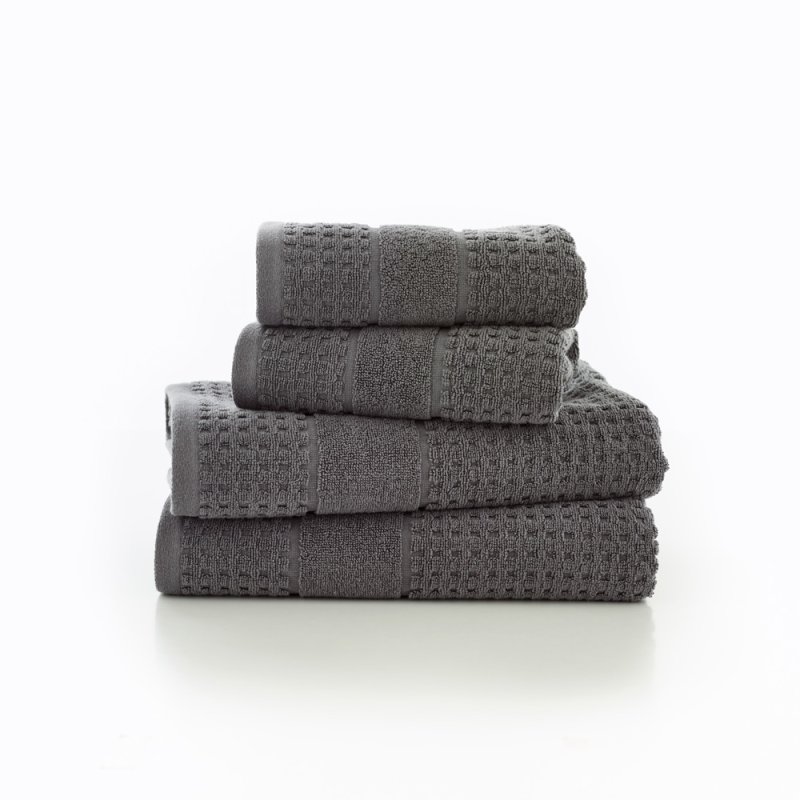 Deyongs Mosley Bath Sheet Charcoal