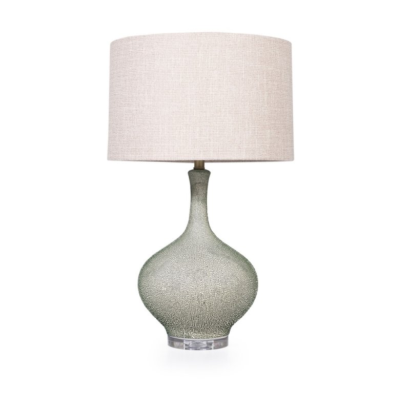 Mindy Brownes Jasmine Table Lamp Pale Green Base With Off White Linen Shade
