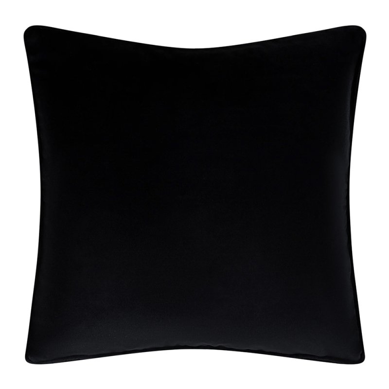 SCATTER BOX Darcy Cushion  43cm x 43cm Black Front