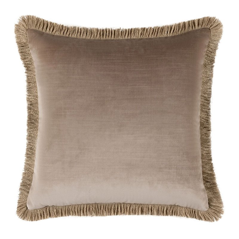 SCATTER BOX Elodie Cushion 43cm x 43cm Taupe Front