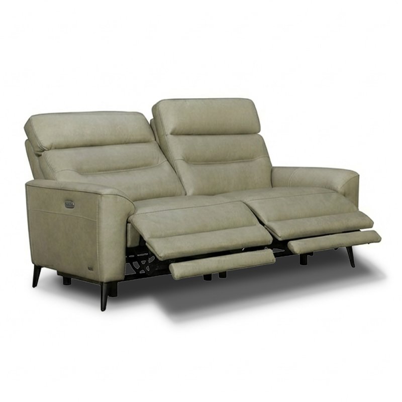 Port Douglas Electric Reclining 2 Seater Sofa with Adjustable Headrests Leather Cat 15 (S)