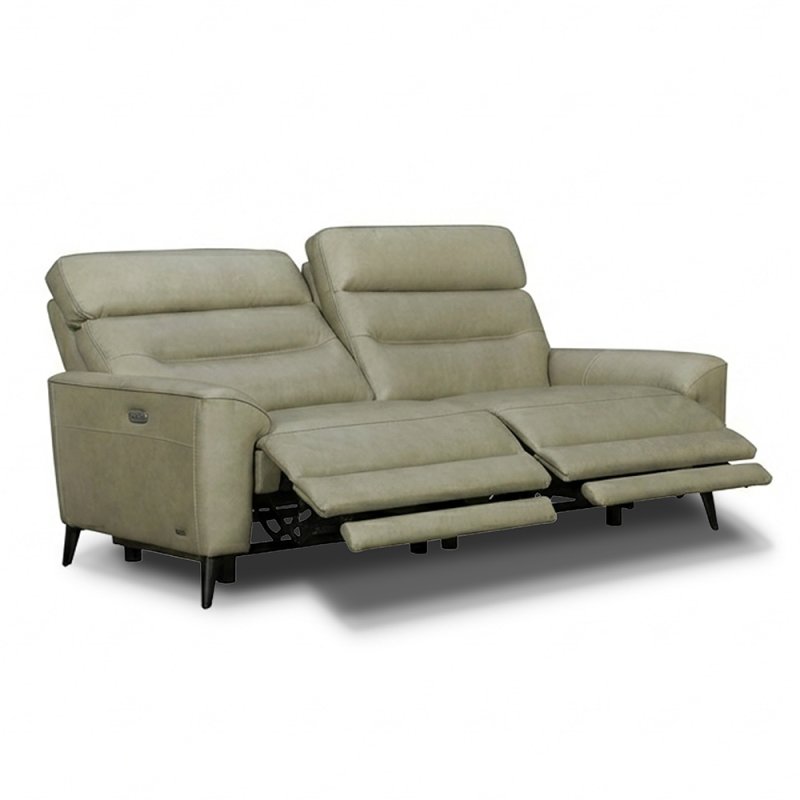 Port Douglas Electric Reclining 2.5 Seater Sofa with Adjustable Headrests Leather Cat 15 (S)