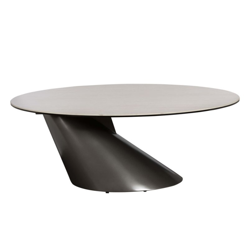 Granada Coffee Table White Ceramic Top