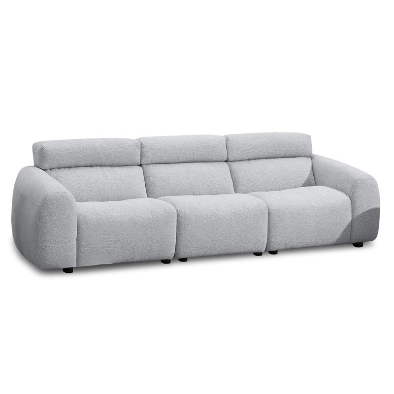 Santorini 5 Seater Sofa Fabric Costa Silk