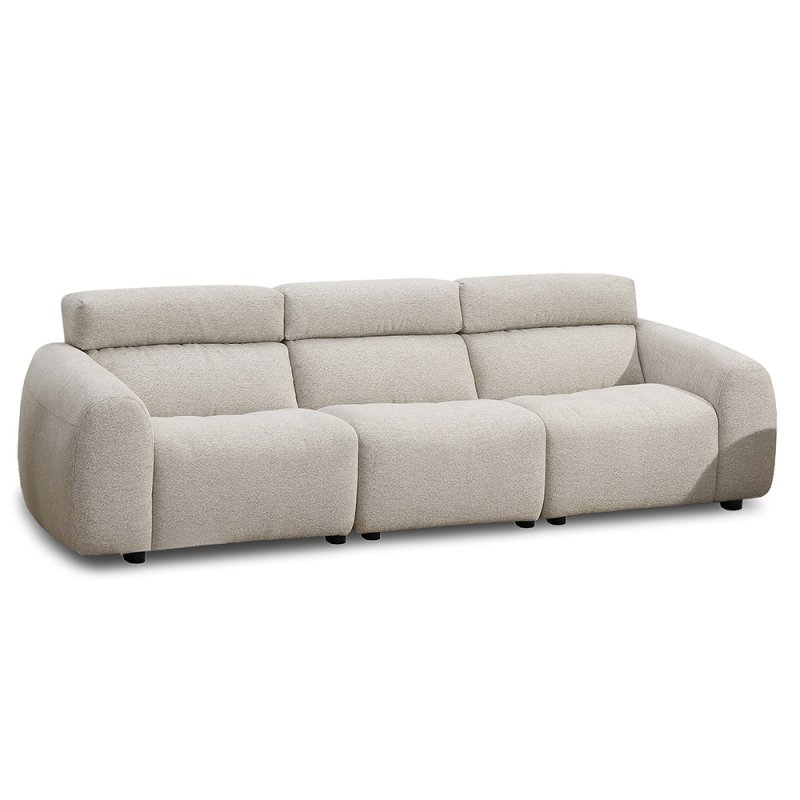 Santorini 5 Seater Sofa Fabric Costa Natural