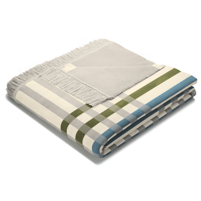 Biederlack Picnic Check Throw 140cm x 180cm Green