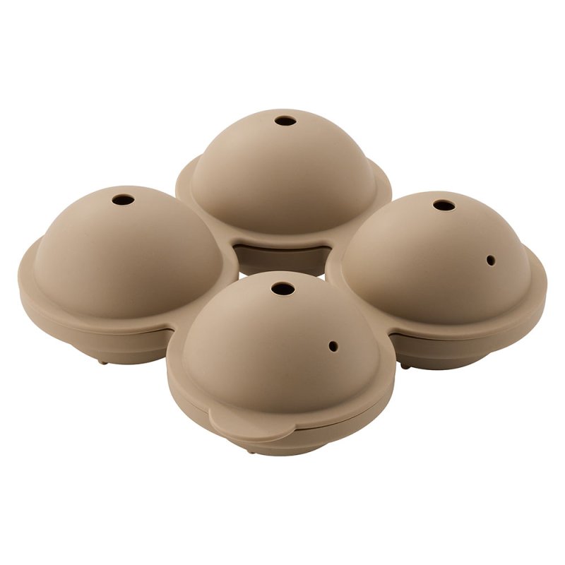 Judge Silicone Round Ice Cube Mould Hazelnut