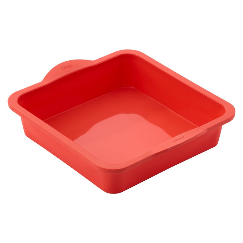 Judge Silicone Square Cake Tin Berry 20cm