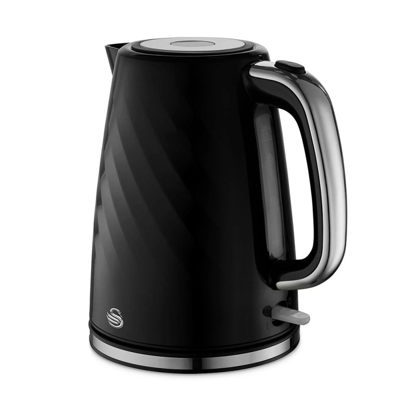 Swan Windsor Textured 1.7L Kettle Black