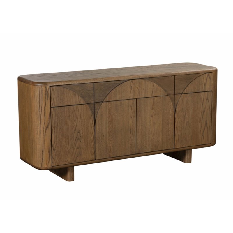 Austin 4 Door Sideboard White Oak