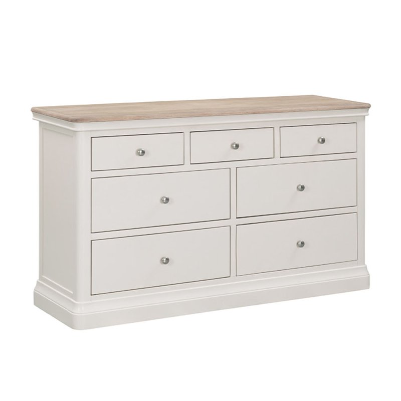 Harry 4 + 3 Drawer Chest Of Drawers Cashmere & Oak