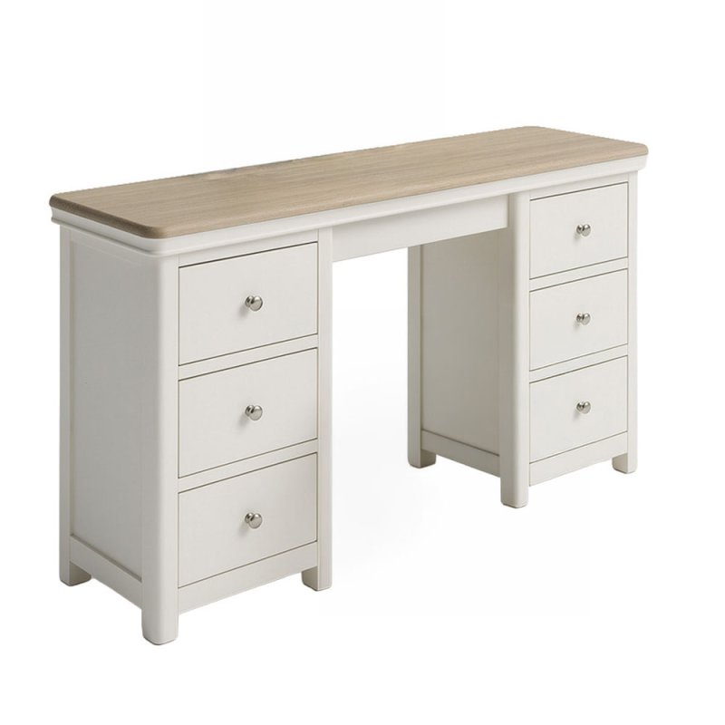 Harry 3 + 3 Drawer Dressing Table Cashmere & Oak