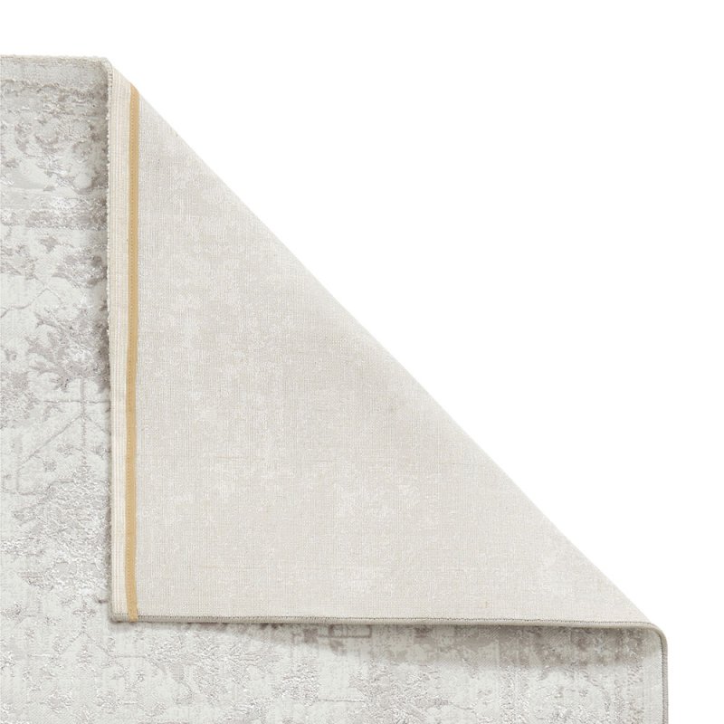 Creation 50112 Rug 120cm x 170cm Grey/Silver Backing