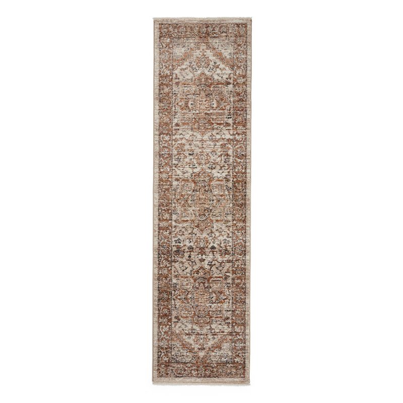 Vintage 35018 Rug 80cm x 300cm Terracotta