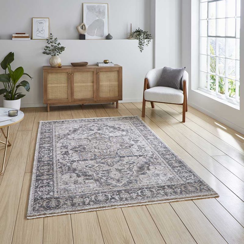 Vintage 35018 Rug 160cm x 230cm Green Lifestyle