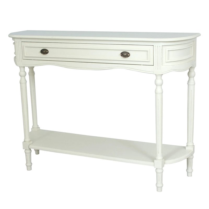 Lyon 1 Drawer Console Table with Shelf