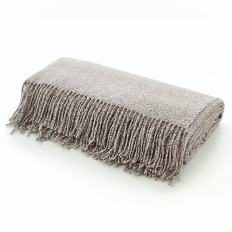The Lyndon Company Arthington Jacquard Throw 130cm x 180cm Natural